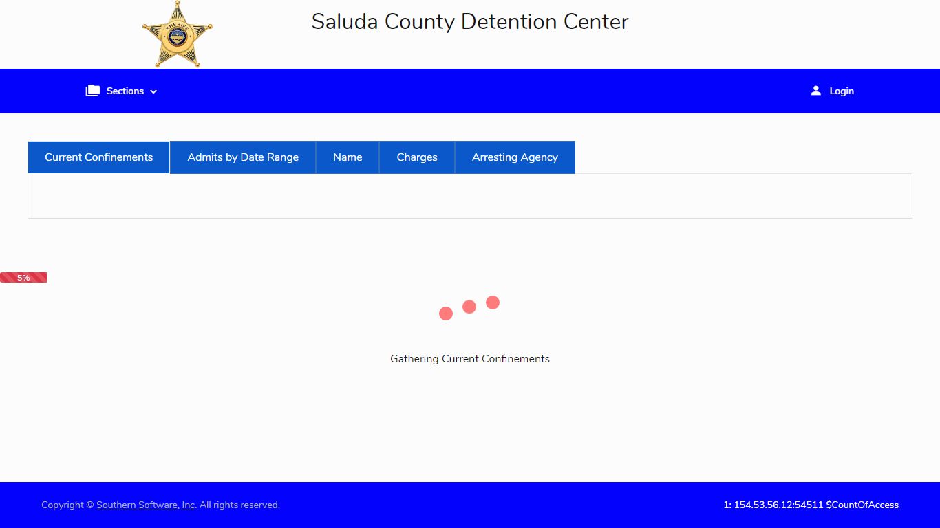 Saluda County Detention Center - Southern Software